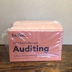 Becker CPA exam study materials